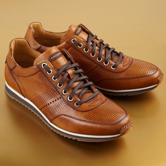 Pueblo Perforated Leather Snea 